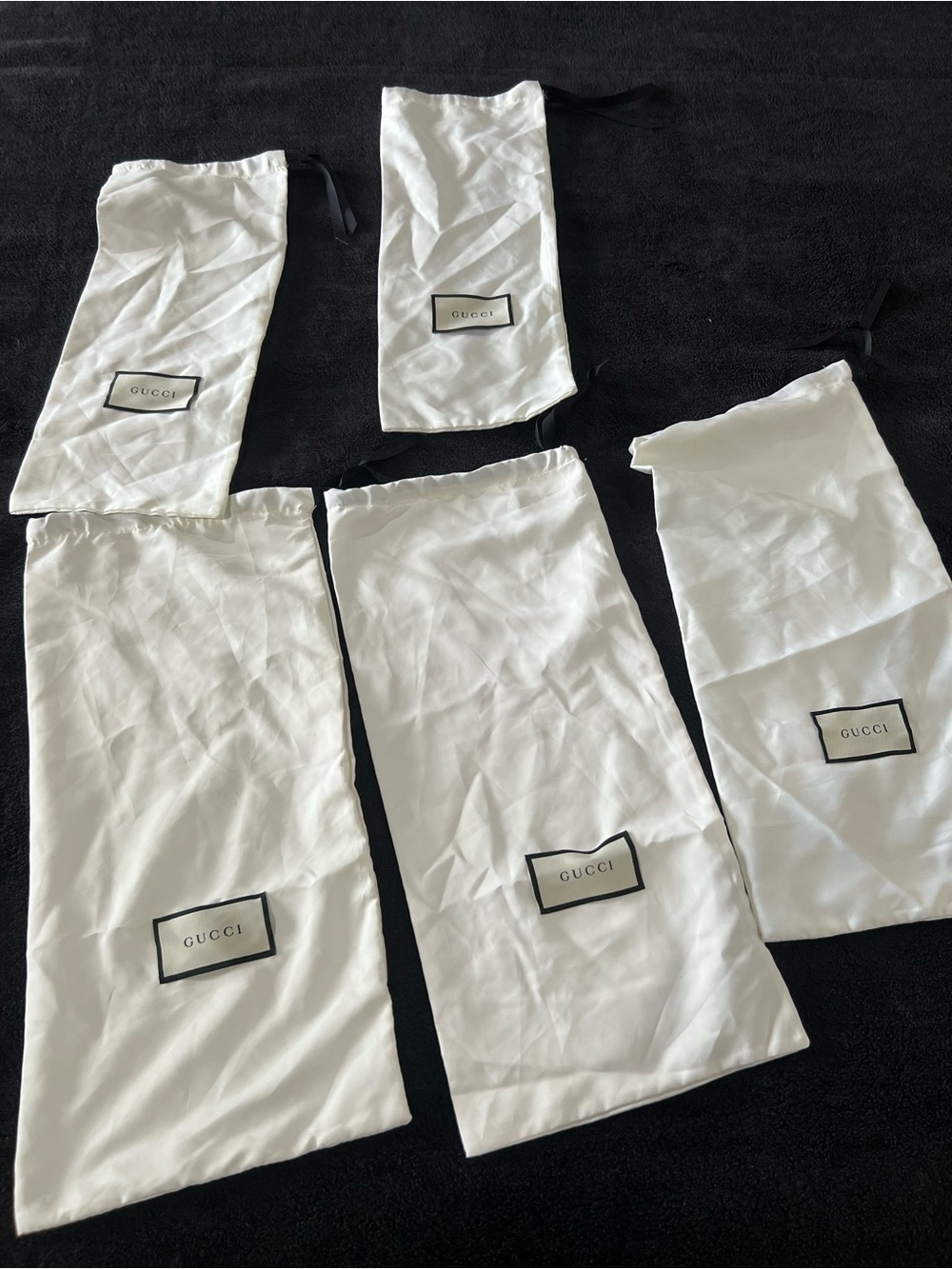 Gucci dust bags